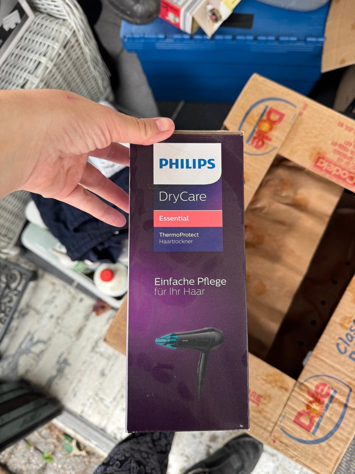 Nieuwe Philips DryCare Essential Föhn - Ongebruikt, Ophalen of Verzenden, Nieuw, Haarverzorging