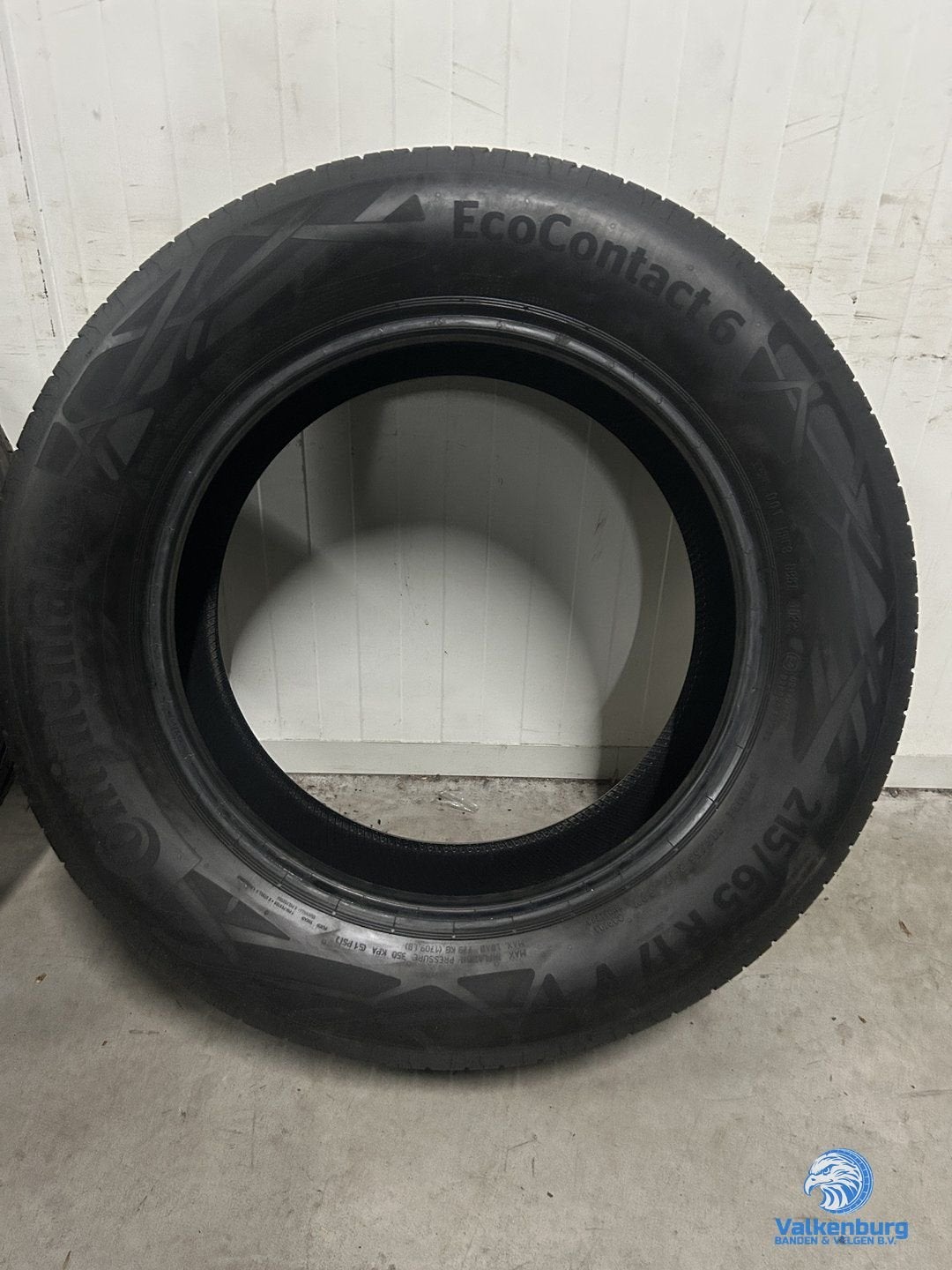 6-7mm! Zomerbanden 215/65R17 Continental EcoContact 6, -, -, 17 inch, Ophalen of Verzenden