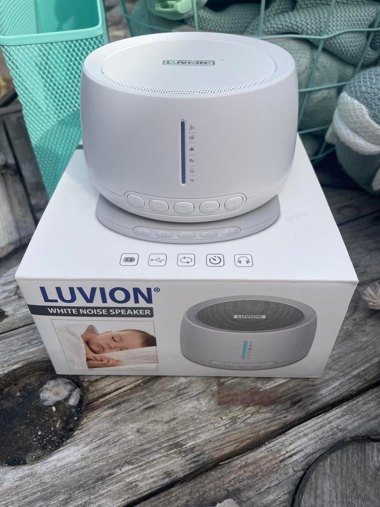 Luvion White Noise Speaker - Rustgevende Slaaphulp, Ophalen, Zo goed als nieuw, Minder dan 100 meter