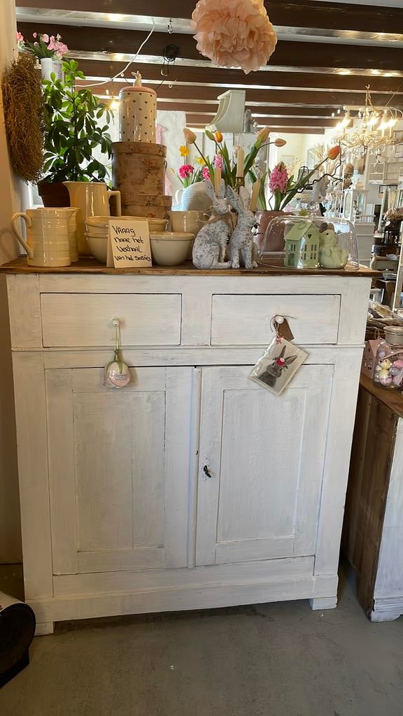 Oud Brocante Kastje, Huis en Inrichting, Kasten | Dressoirs, Zo goed als nieuw, 100 tot 150 cm, 25 tot 50 cm, Ophalen