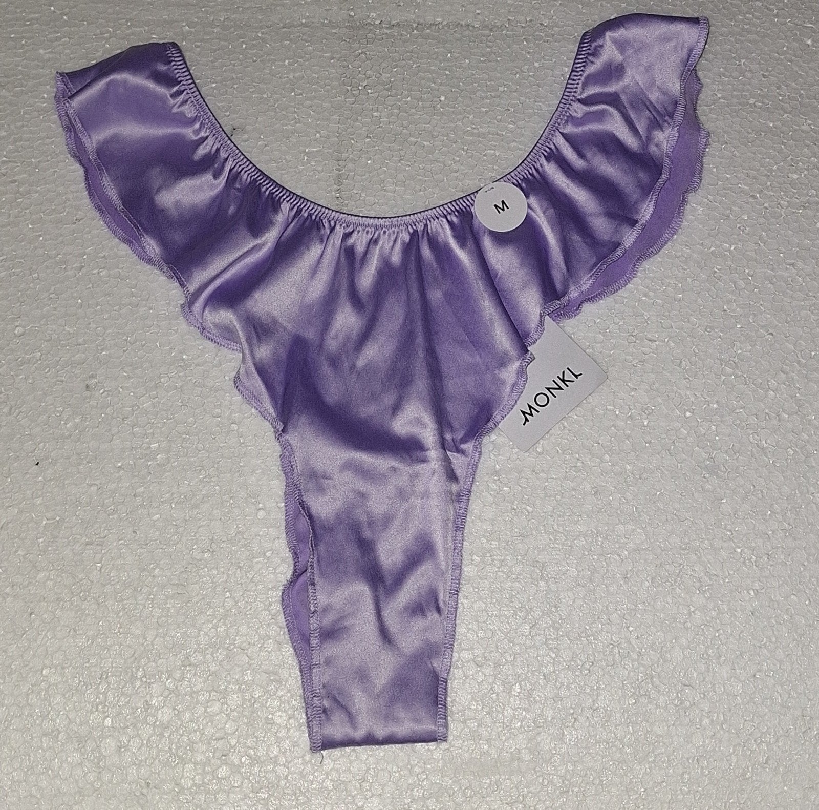 Sexy nieuwe vlinderstring van Monkl maat M (38-40), Monkl, Verzenden, Paars, String