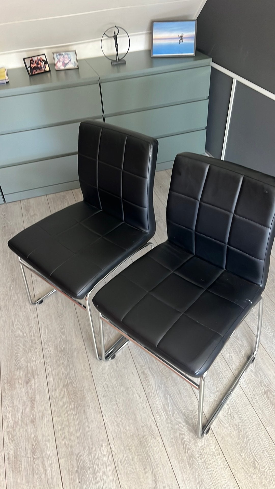 Leuke eetkamerstoelen, Ophalen, Gebruikt, Vier