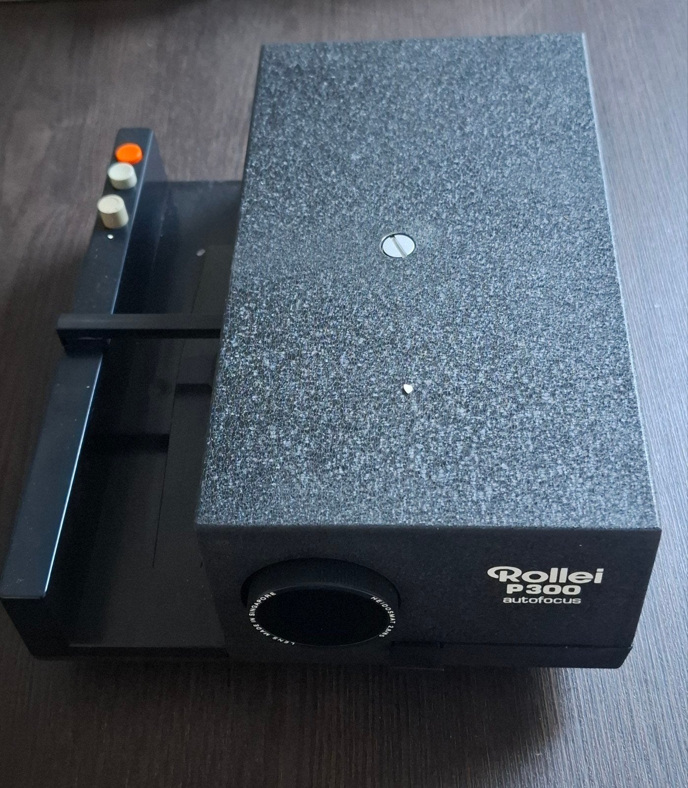 Rolei P300 diaprojecter met scherm, Audio, Tv en Foto, Ophalen, Met scherm