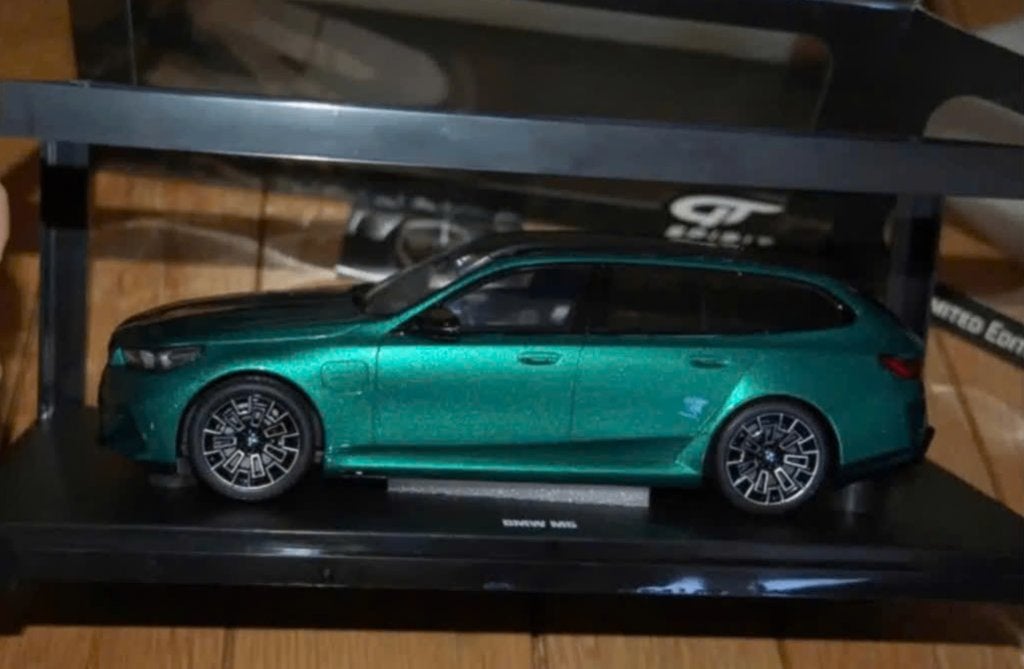 1:18 BMW M5 TOURING G99 2024 green GT spirit GT509 WRH, Verzenden, Zo goed als nieuw, Auto, Overige merken