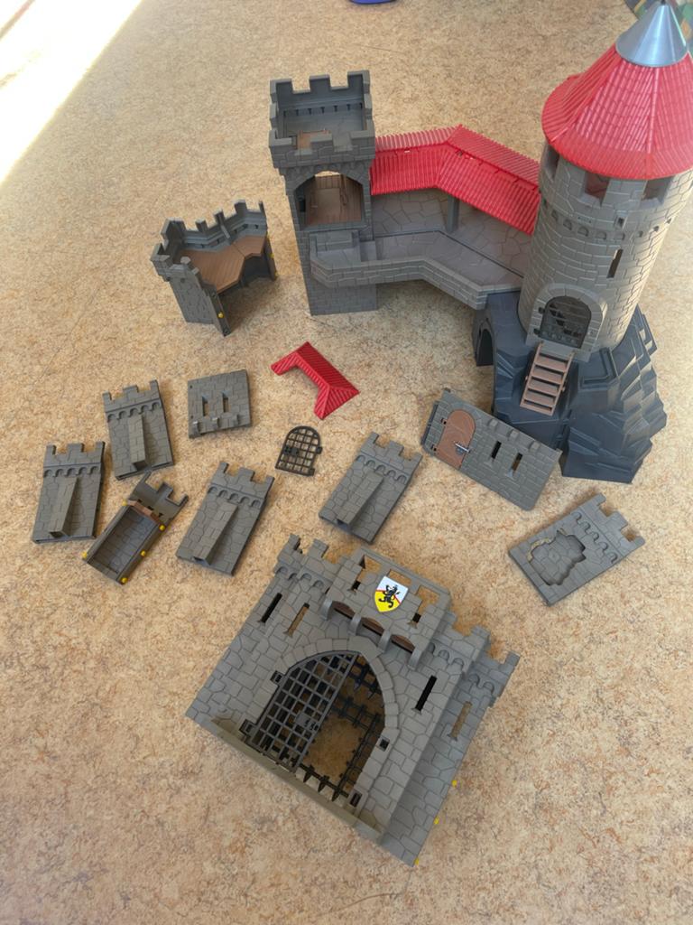 Playmobil Kasteel met losse onderdelen, Ophalen, Gebruikt, Los playmobil