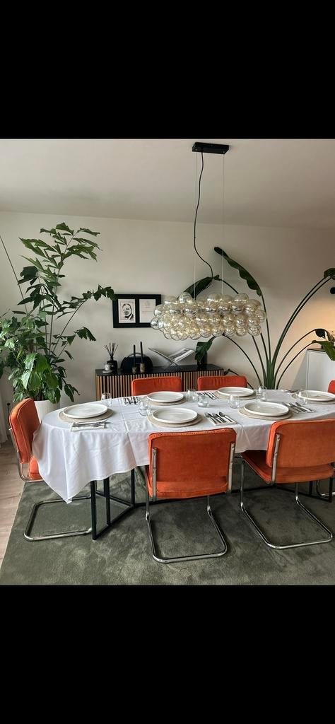Hanglamp glas, Ophalen, Zo goed als nieuw, Glas, Minder dan 50 cm