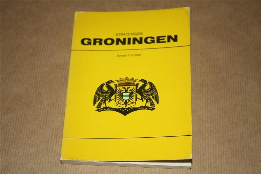 Stratengids Groningen Falkplan - circa 1970, Ophalen of Verzenden, Gelezen