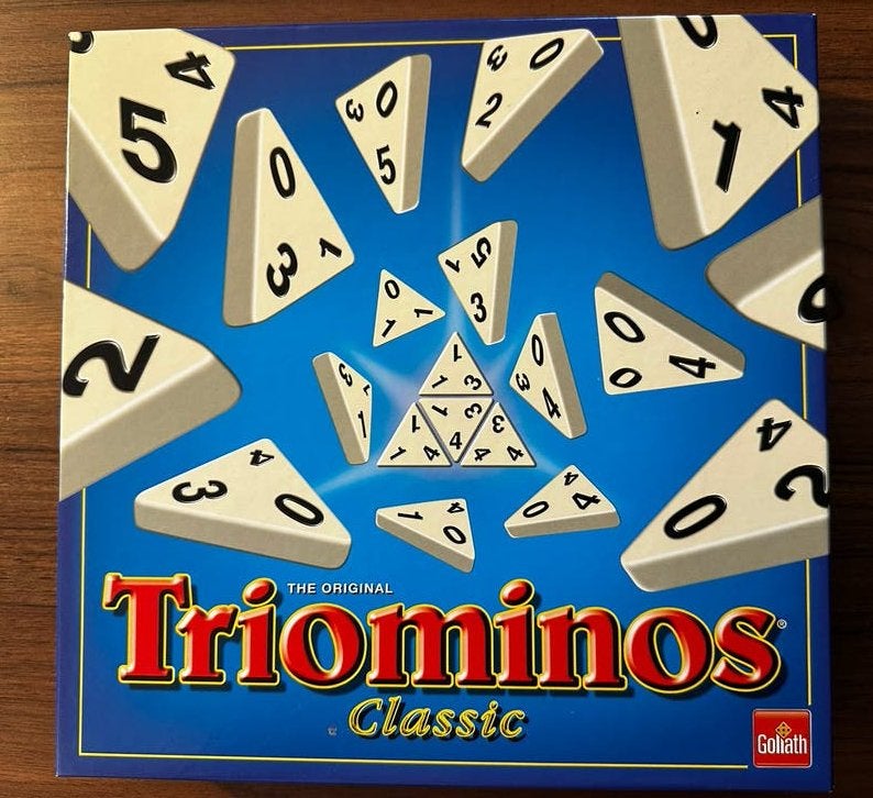 Goliath Triominos Classic Spel - Nieuw - Sinterklaasidee, Ophalen of Verzenden, Nieuw