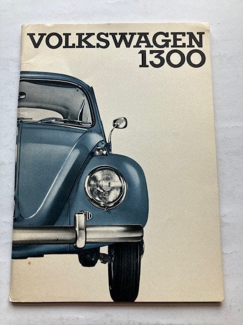 Volkswagen 1300 Handleiding Limousine en Cabriolet 1965   NL, Ophalen of Verzenden