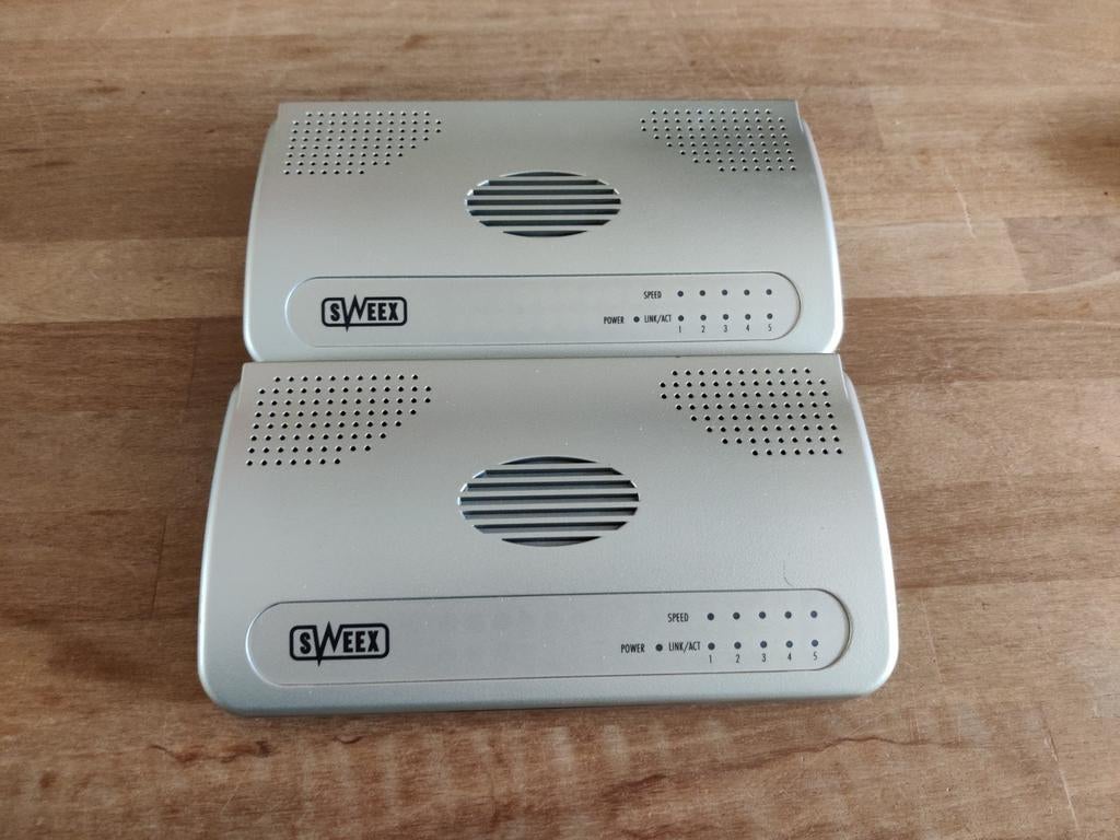Gigabit switch Sweex sw101, Ophalen of Verzenden, Gebruikt