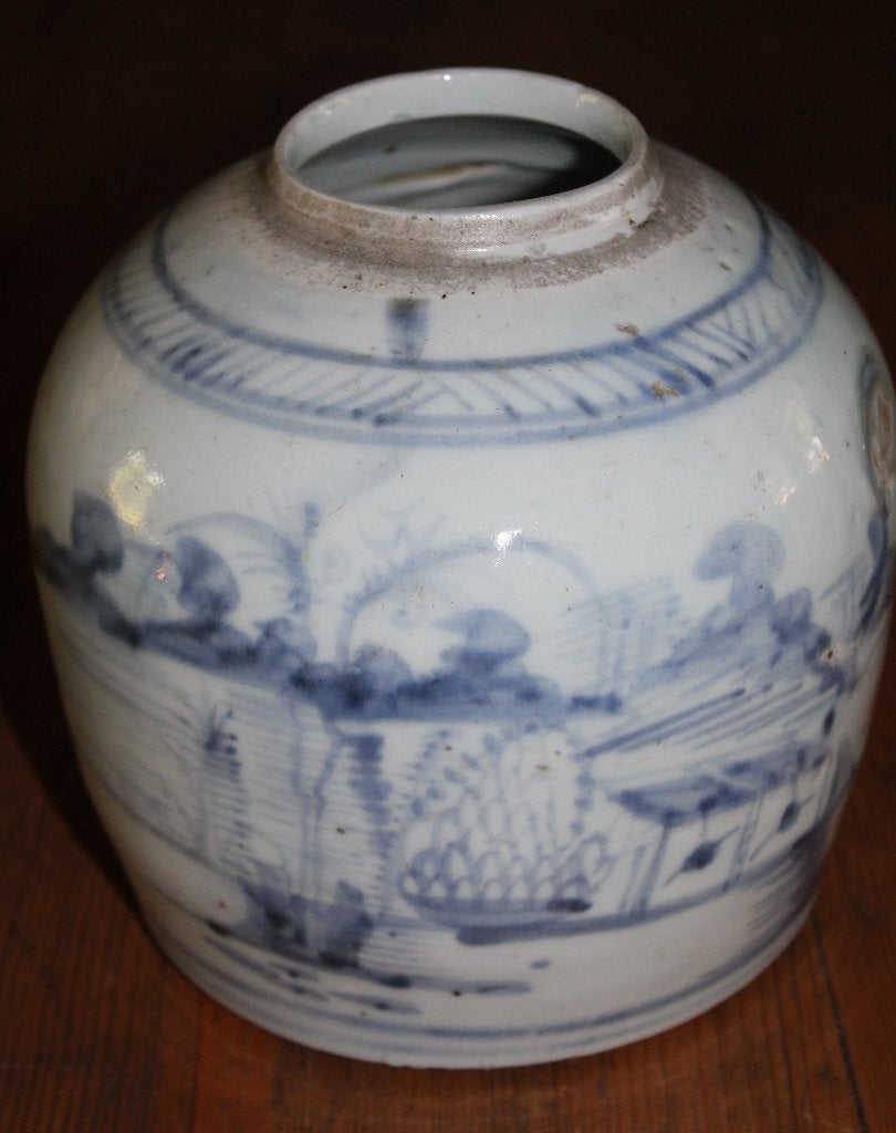 Gemberpot, antiek, Chinees, Antiek en Kunst, Antiek | Keramiek en Aardewerk, Ophalen of Verzenden