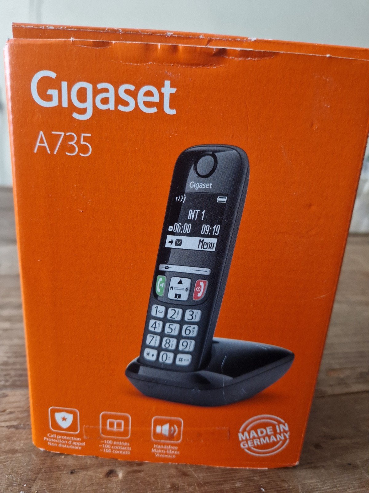 Gigaset A735 Draadloze Telefoon - Nieuw met Adapter, Ophalen of Verzenden, Nieuw