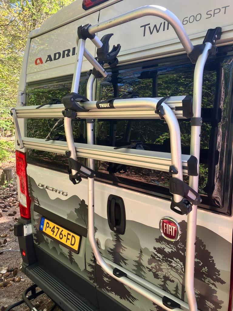 Thule elite VAN fietsendrager XT, Auto diversen, Fietsendragers, Ophalen, Zo goed als nieuw, Achterklepdrager