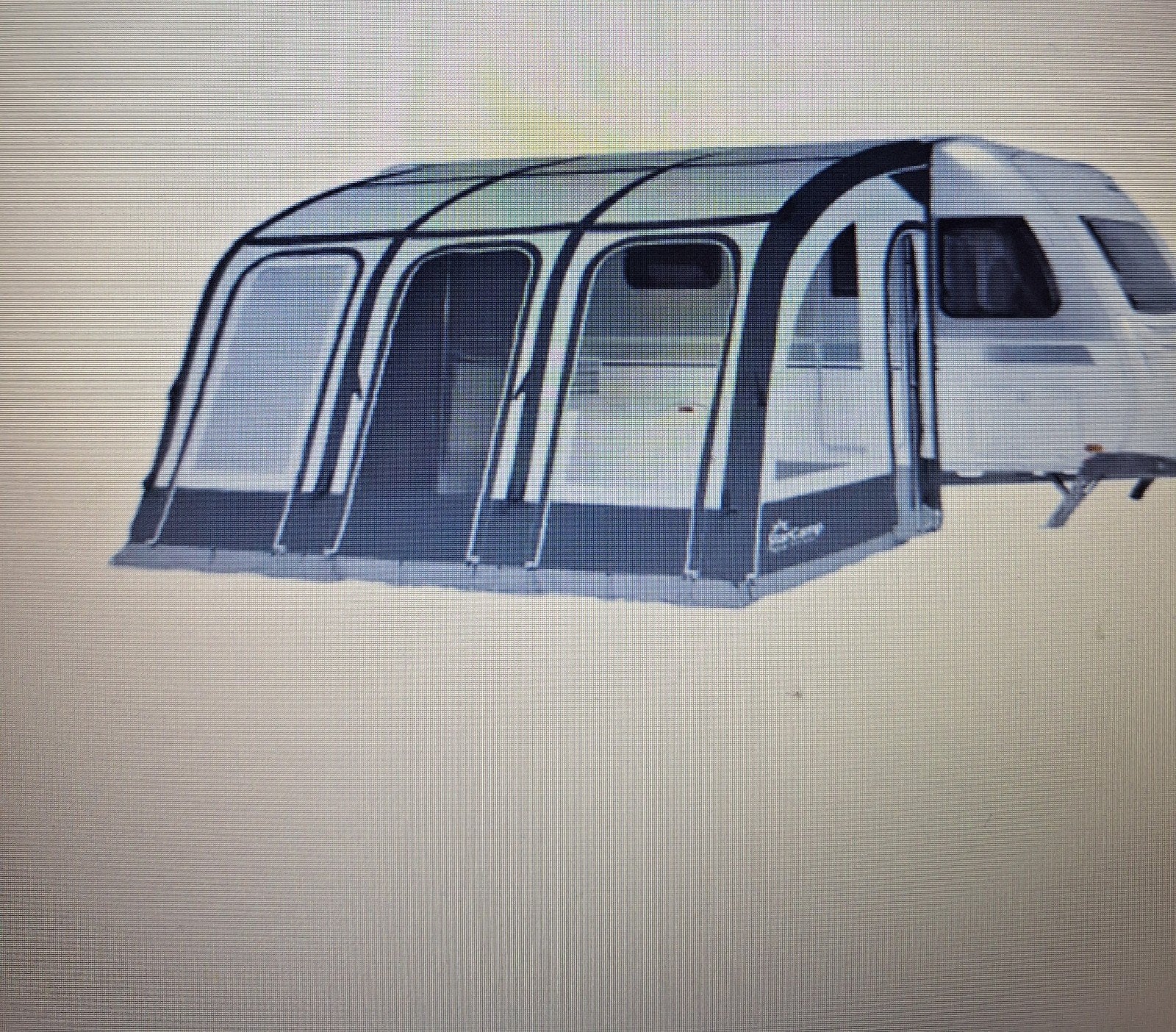 Mooie, nette opblaastent, Caravans en Kamperen, Voortenten en Luifels, Ophalen of Verzenden, Zo goed als nieuw, Polyester, Dorema