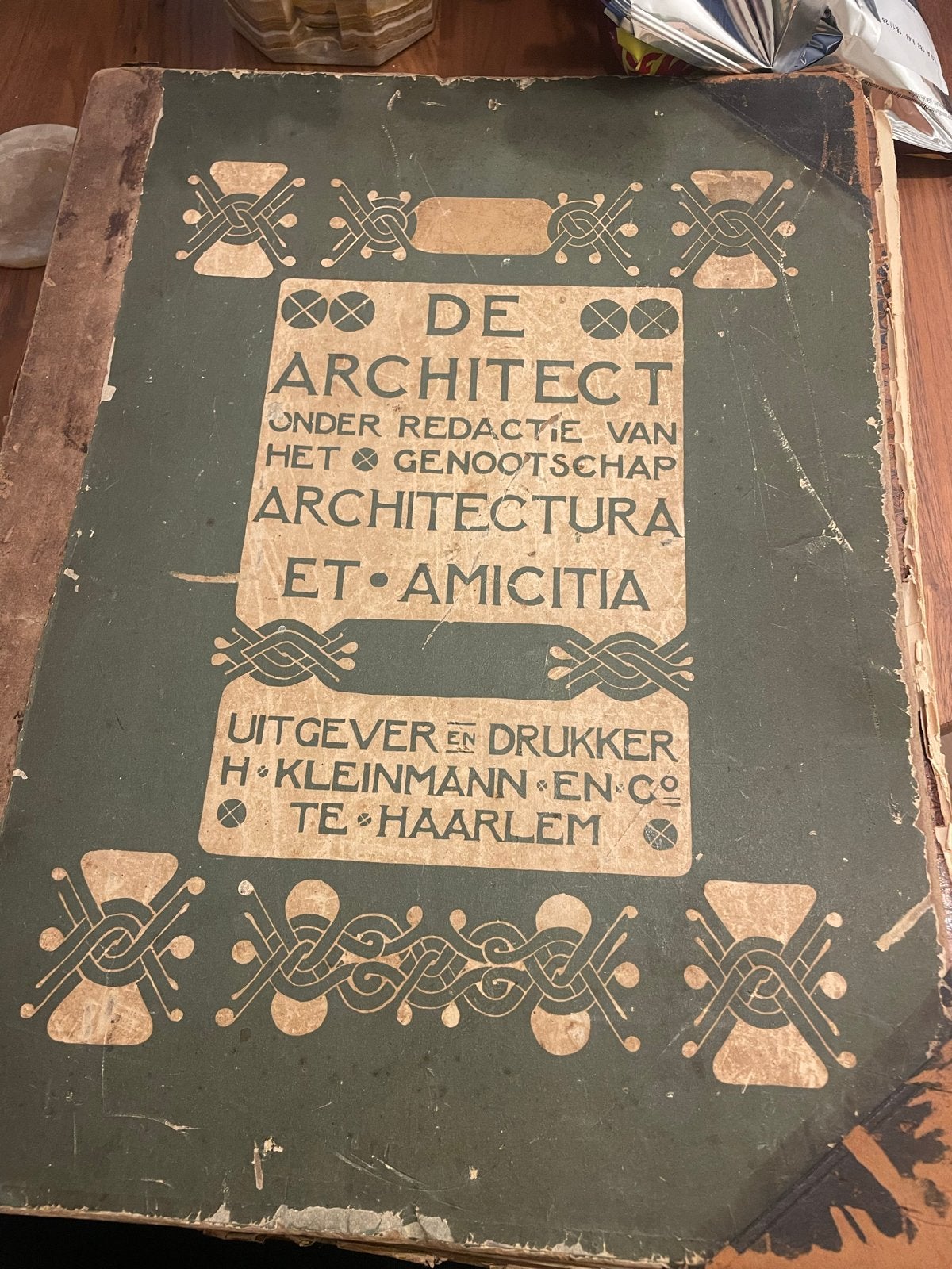De Architect - Architectura et Amicitia (oud tijdschrift), Ophalen of Verzenden, Gelezen, Architectuur algemeen