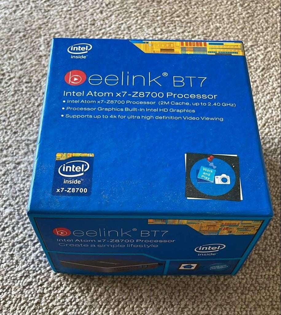 Beelink BT7 Windows PC, Computers en Software, Desktop Pc's, Ophalen of Verzenden, Nieuw, Onbekend