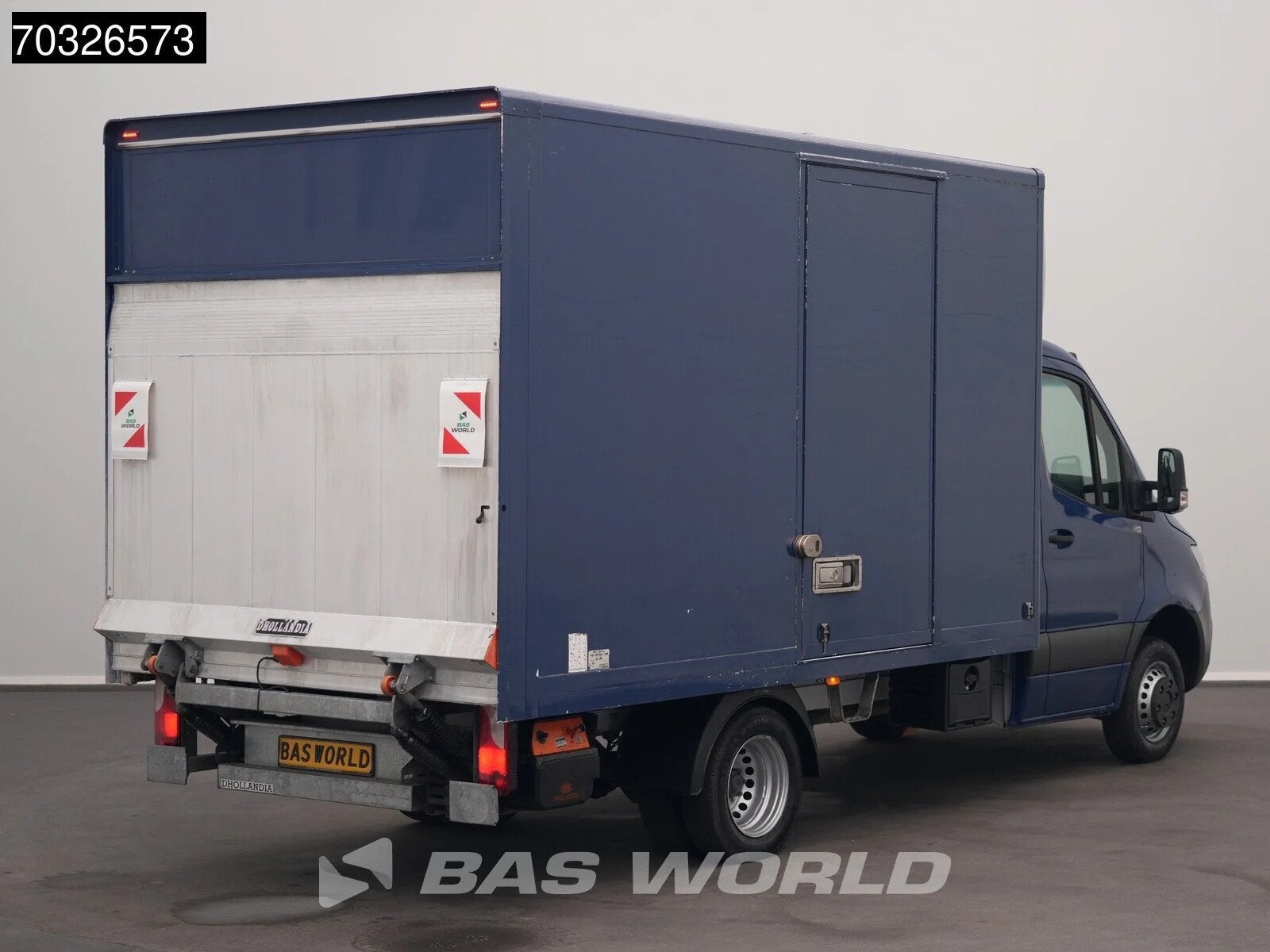 Mercedes Sprinter 515 CDI Laadklep Zijdeur Dubbellucht Bakwa, Auto's, Stof, Gebruikt, Euro 6, 4 cilinders