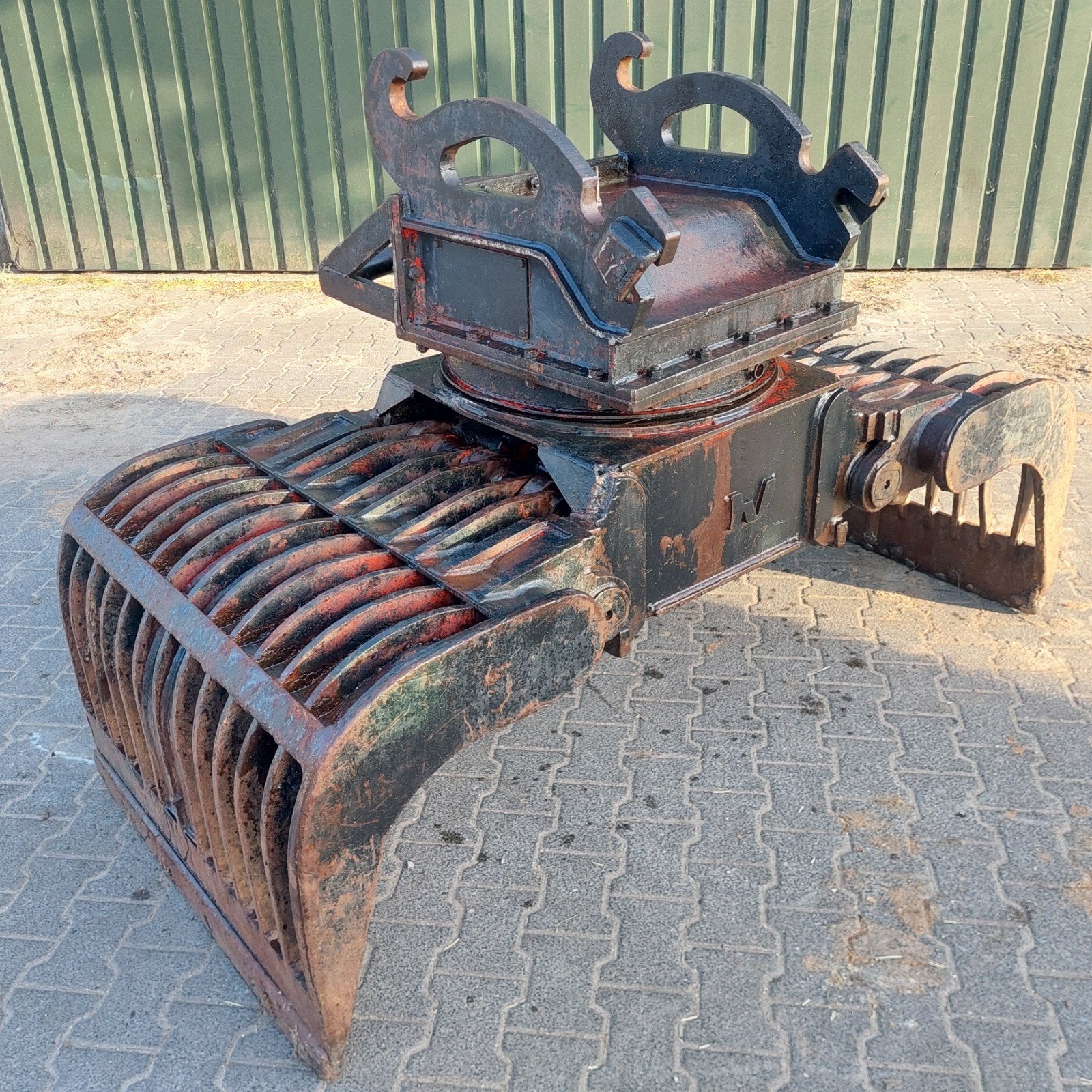 Sorteergrijper, Ophalen, Graafmachine