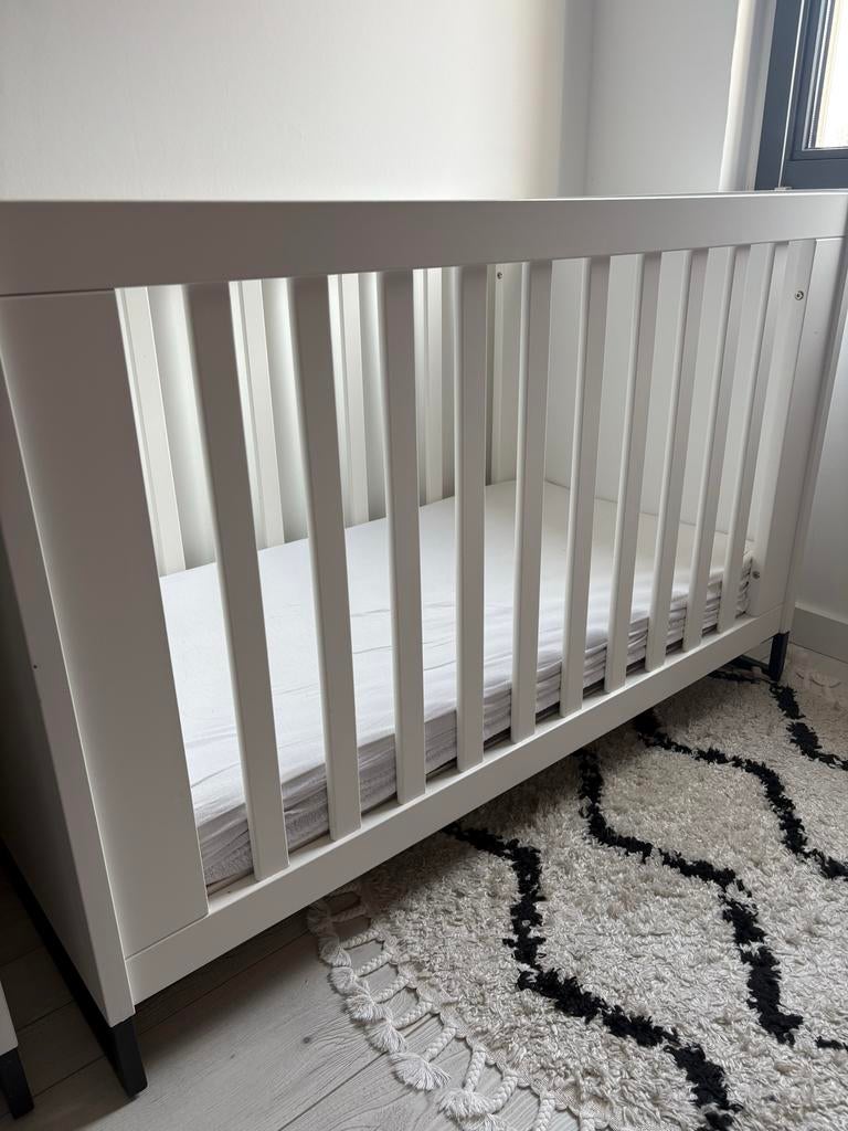 TWF Torino Ledikant 60x120 cm - (incl Matras en beddengoed), Ophalen, Gebruikt, Ledikant