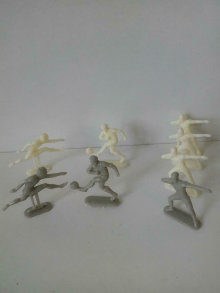 De Gruyter, snoepje van de week uit 1952, 8 sportfiguurtjes, Ophalen of Verzenden, Gebruikt, Overige typen