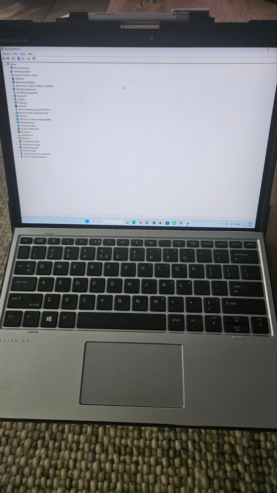 HP Elite X2 G8 Tablet, Computers en Software, Windows Tablets, Ophalen, HP, X2 G8 met touchscreen, Wi-Fi en Mobiel internet