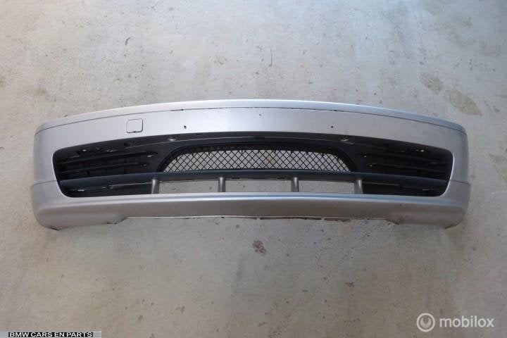 Bumper voor BMW 3-serie Cabrio E46  grijs titan zilver 354, Gebruikt, Voor, Ophalen of Verzenden, Bumper