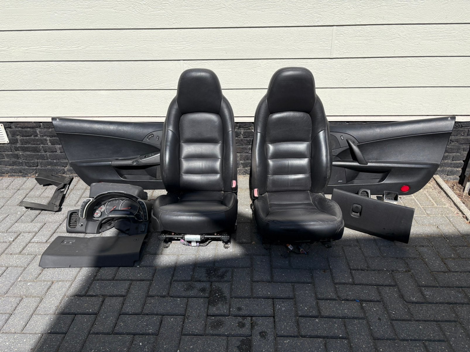 Corvette c6 interieur stoelen,deurpanelen,teller+huis., Auto-onderdelen, Ophalen, Gebruikt, Chevrolet