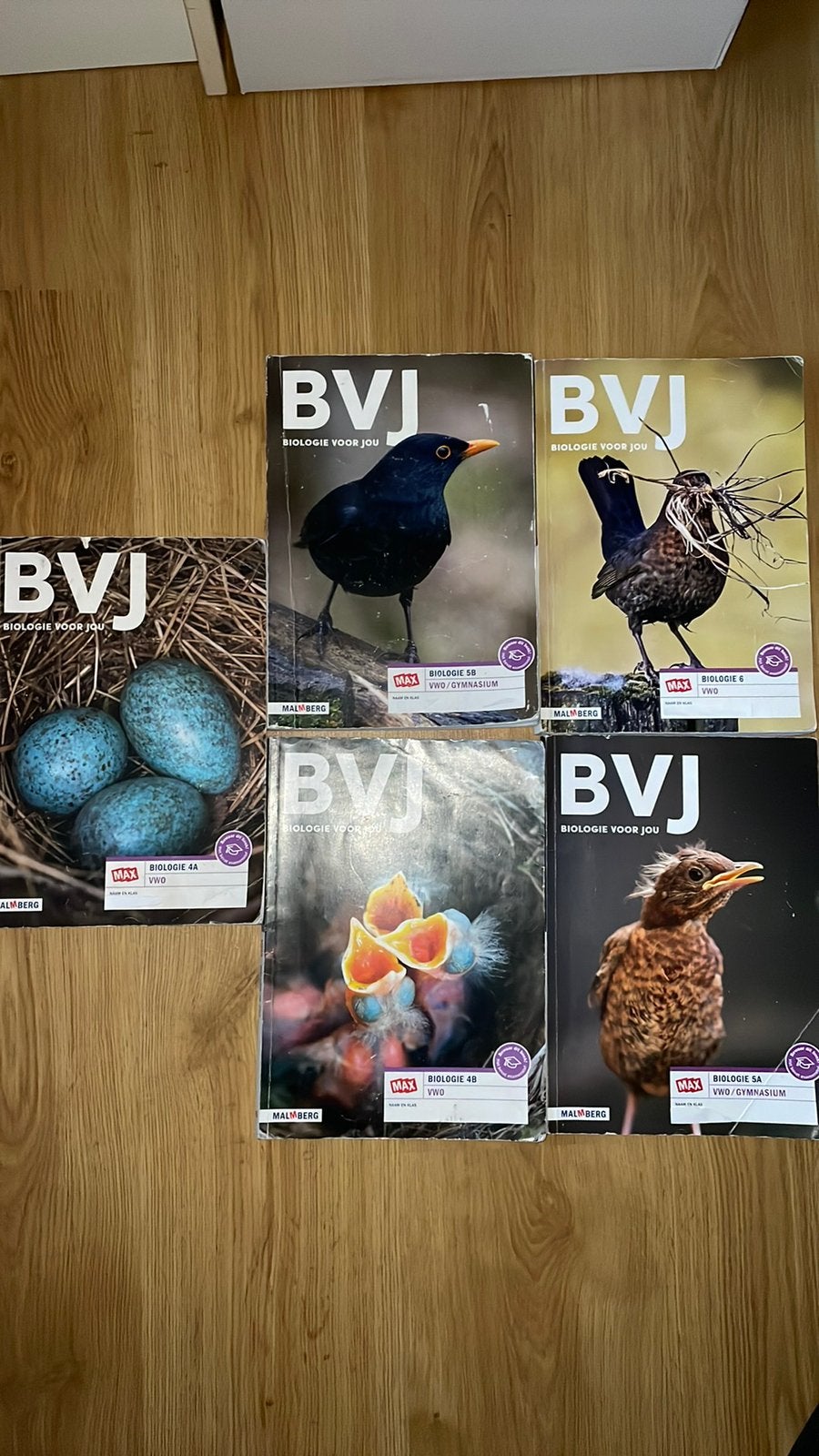 Biologie voor jou - VWO 4A 4B 5A 5B 6 Malmberg, Boeken, Ophalen of Verzenden, Zo goed als nieuw, VWO