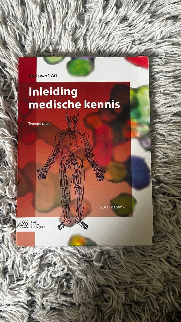Inleiding medische kennis ISBN: 9789036817875, Boeken, Studieboeken en Cursussen, Ophalen of Verzenden, Zo goed als nieuw, MBO