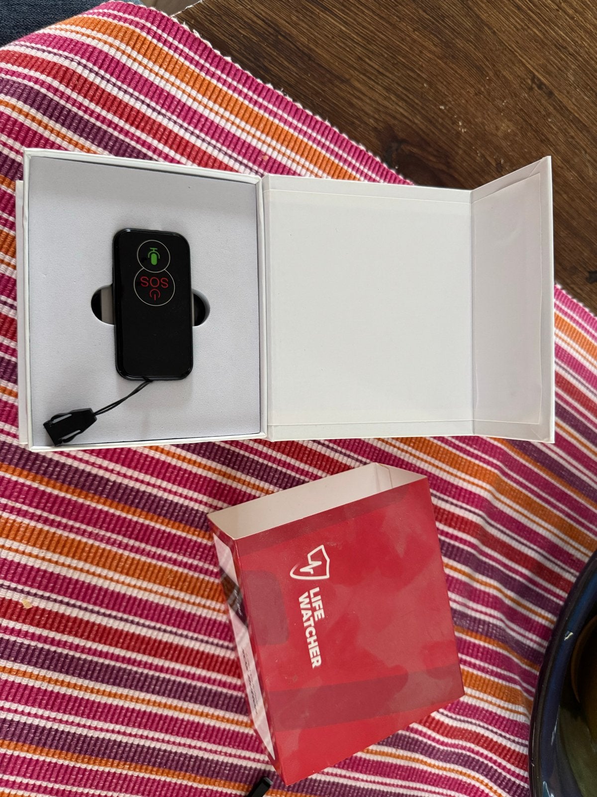 LifeWatcher SOS Button - gebruikt in doos, Ophalen of Verzenden, Zo goed als nieuw, Overige accessoires