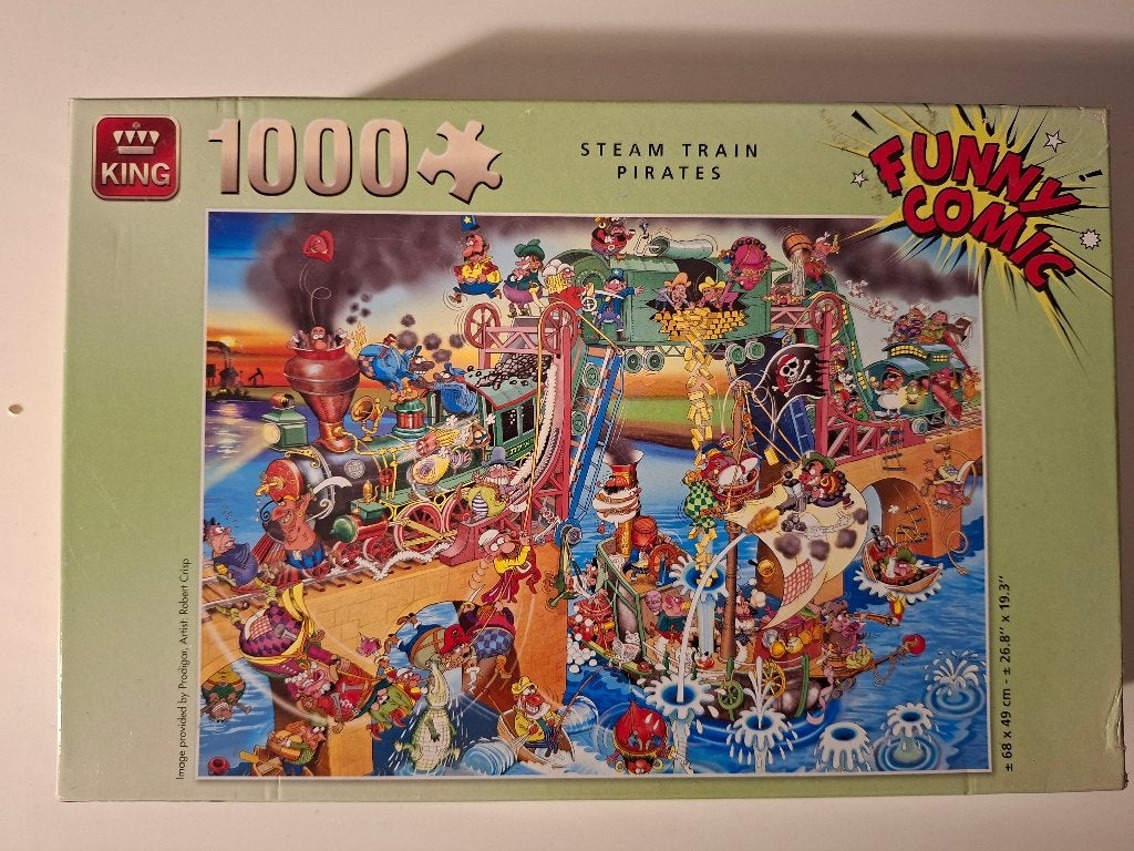 Puzzle, Ophalen of Verzenden, 500 t/m 1500 stukjes, Zo goed als nieuw, Legpuzzel