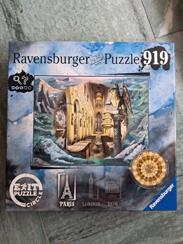 Legpuzzel Ravensburger Exit (escape room puzzel), Ophalen, 500 t/m 1500 stukjes, Zo goed als nieuw