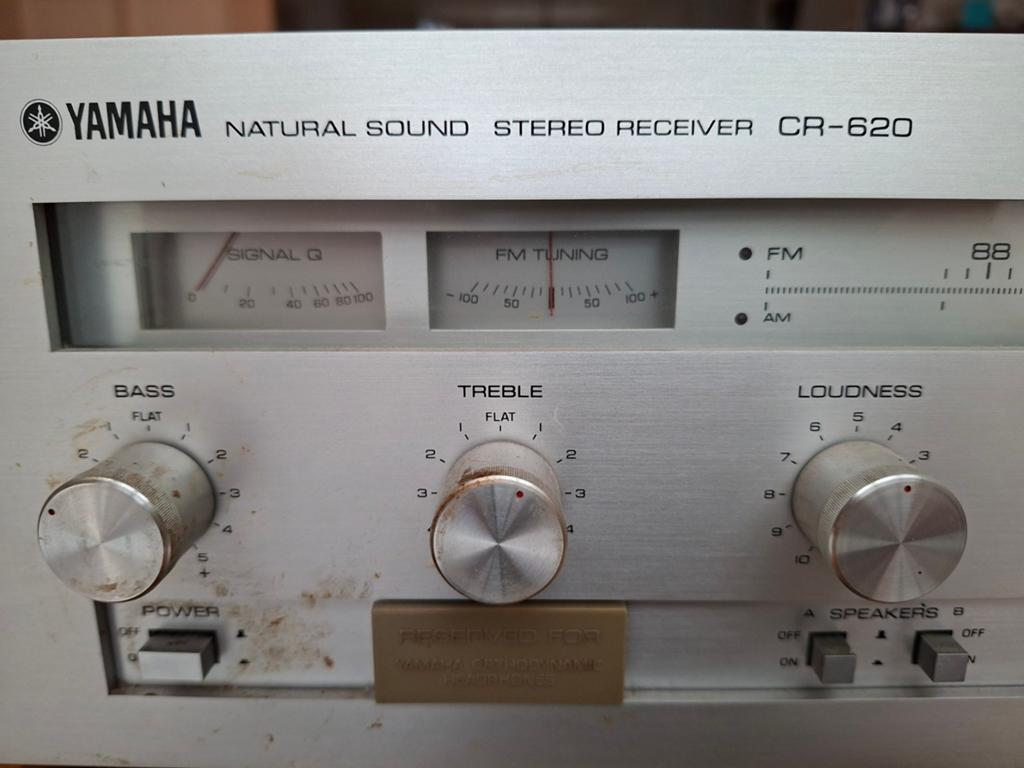 Yamaha tuner/versterker CR-620, Ophalen, Yamaha