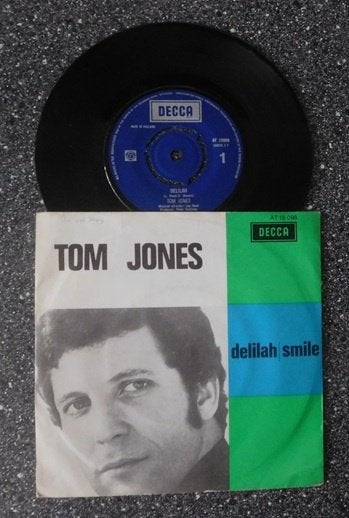 Tom Jones - Delilah (NL) (vanaf € 2,00), Ophalen of Verzenden, Zo goed als nieuw, 7 inch, Pop
