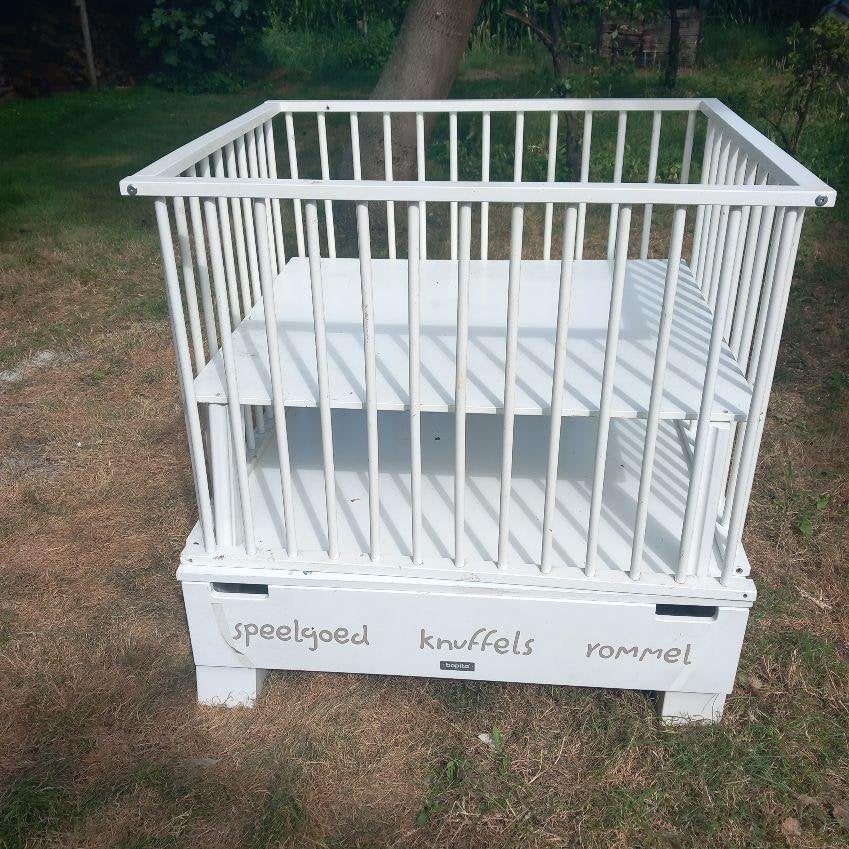 bopita kinderbox , wit, Kinderen en Baby's, Ophalen, Gebruikt, Rond