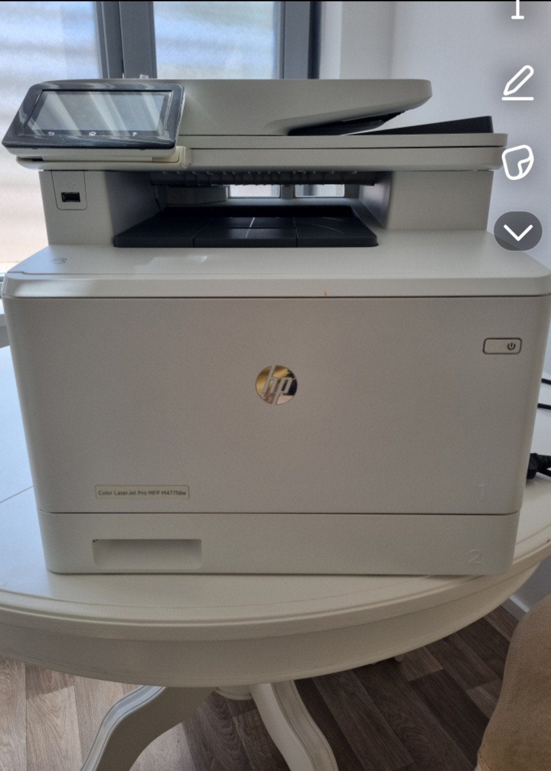 HP Color LaserJet Pro MFP M477fdw, Ophalen of Verzenden, Gebruikt, Scannen