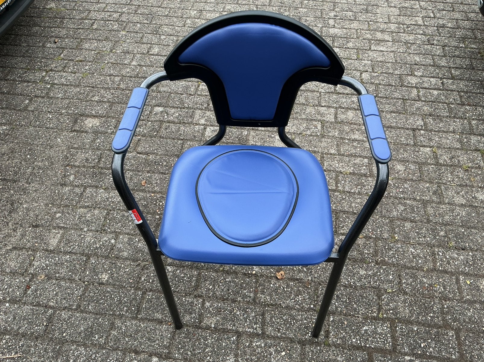 Nette blauwe Postoel degelijke en comfortabel., Diversen, Ophalen, Gebruikt