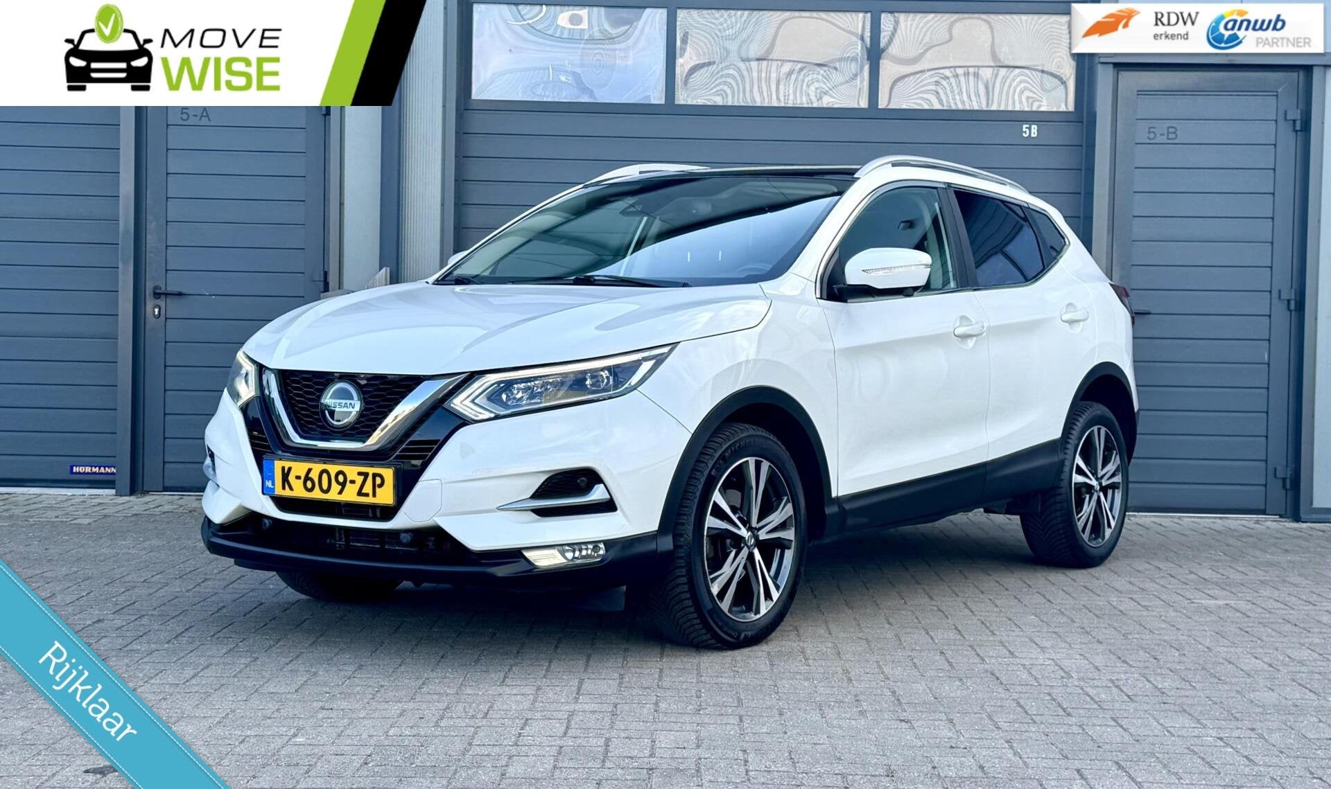 Nissan Qashqai 1.2 - 116pk N-Connecta | AUTOMAAT | Nieuwe Mo, Auto's, Dealer onderhouden, Stof, Gebruikt, 4 cilinders