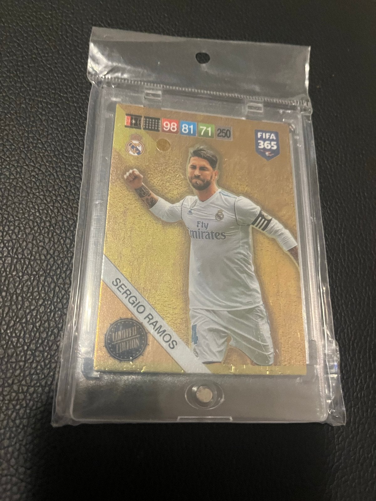 Sergio Ramos FIFA 365 Adrenalyn XL Limited Edition Kaart, Ophalen of Verzenden, Nieuw, Buitenlandse clubs, Spelerskaart