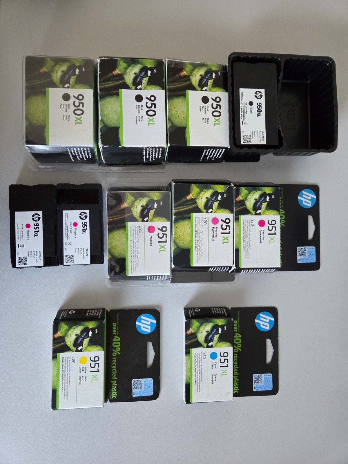 Diverse HP 950XL en 951XL cartridges - Nieuw en Ongebruikt, Ophalen of Verzenden, Nieuw, Cartridge, HP (ORIGINEEL)