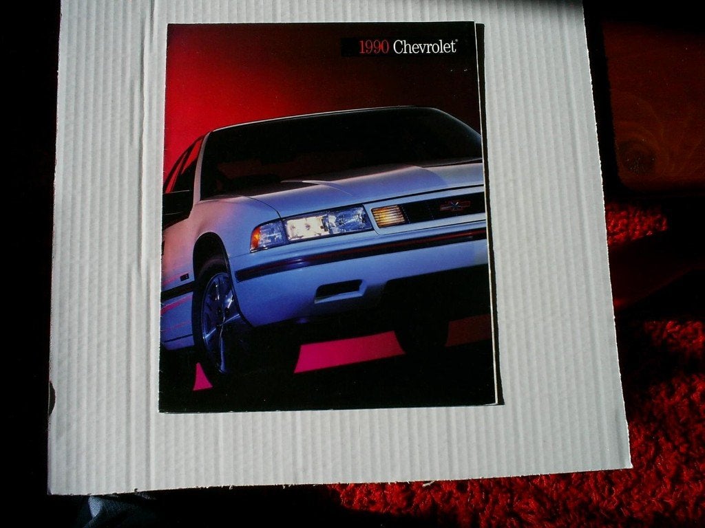 Chevrolet 1990 Alle Modellen o.a. Corvette / Camaro 1990, Verzenden, Zo goed als nieuw, Chevrolet