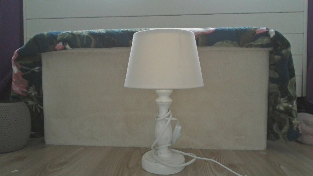 stoffe lamp, Ophalen, Kunststof, Gebruikt, Zwart