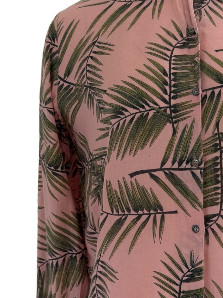 Ganni blouse XS, Ophalen of Verzenden, Zo goed als nieuw, Roze, Maat 34 (XS) of kleiner