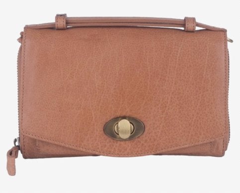 Superleuk leren schoudertasje van Bag2Bag, Sieraden, Tassen en Uiterlijk, Tassen | Schoudertassen, Ophalen of Verzenden, Nieuw