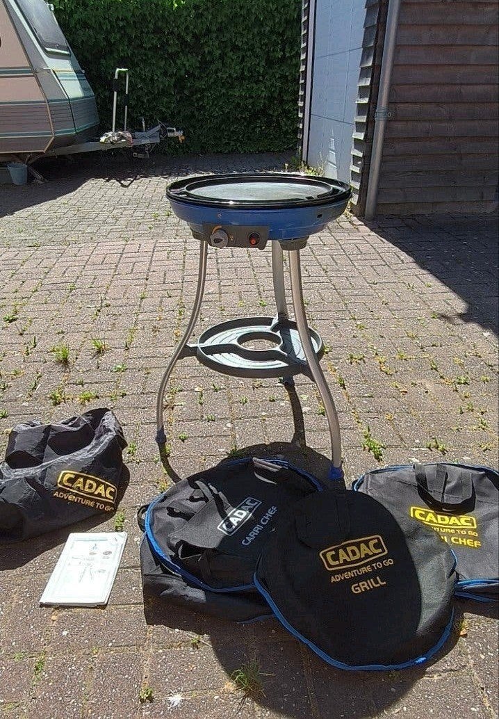 Cadac Carri Chef skottelbraai, Ophalen, Gebruikt