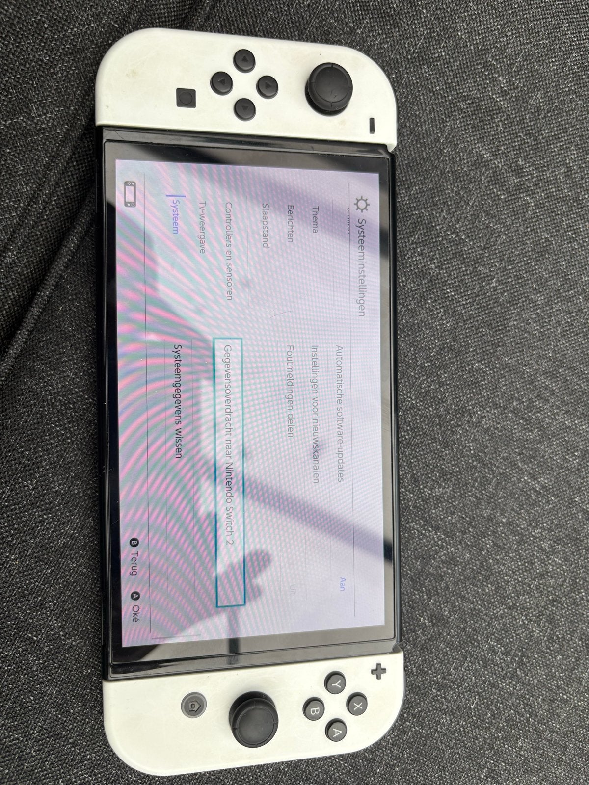 Nintendo Switch 2019 Upgrade met games en accessoires, Switch 2019 Upgrade, Met 2 controllers, Ophalen of Verzenden, Gebruikt