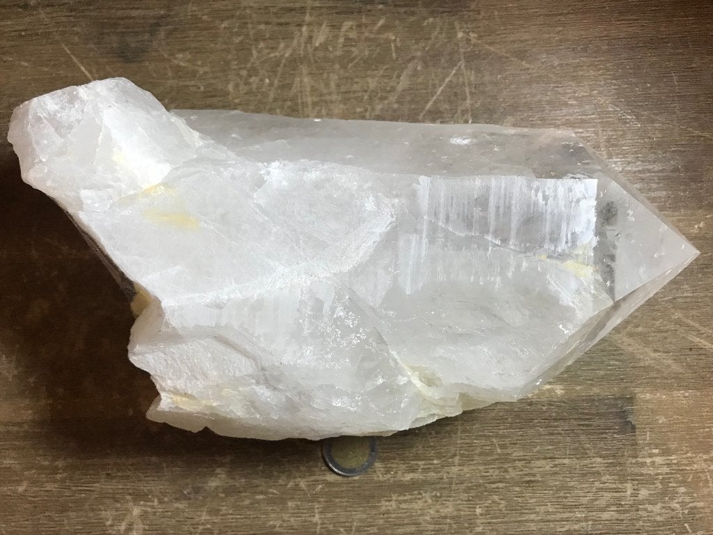 Bergkristal cluster groot formaat (19)van maar liefst 4,3 kg, Ophalen of Verzenden, Mineraal