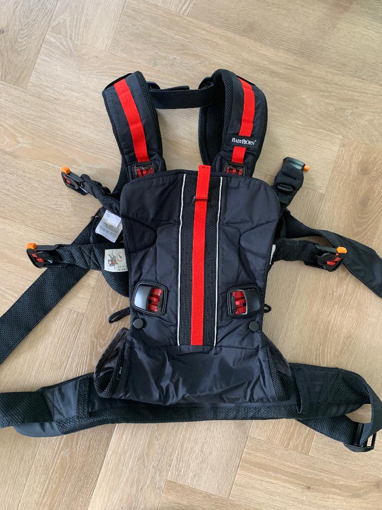 Draagzak Baby Bjorn, Ophalen, Zo goed als nieuw, Buik, Baby Björn