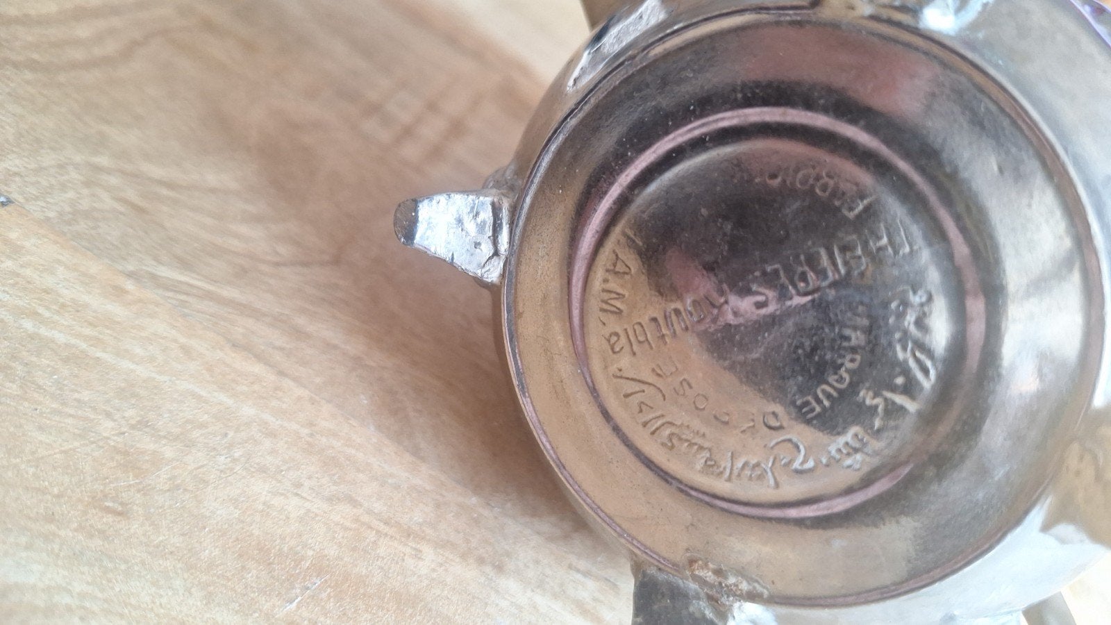 Antieke Marokkaanse theepot, Ophalen of Verzenden, Koper