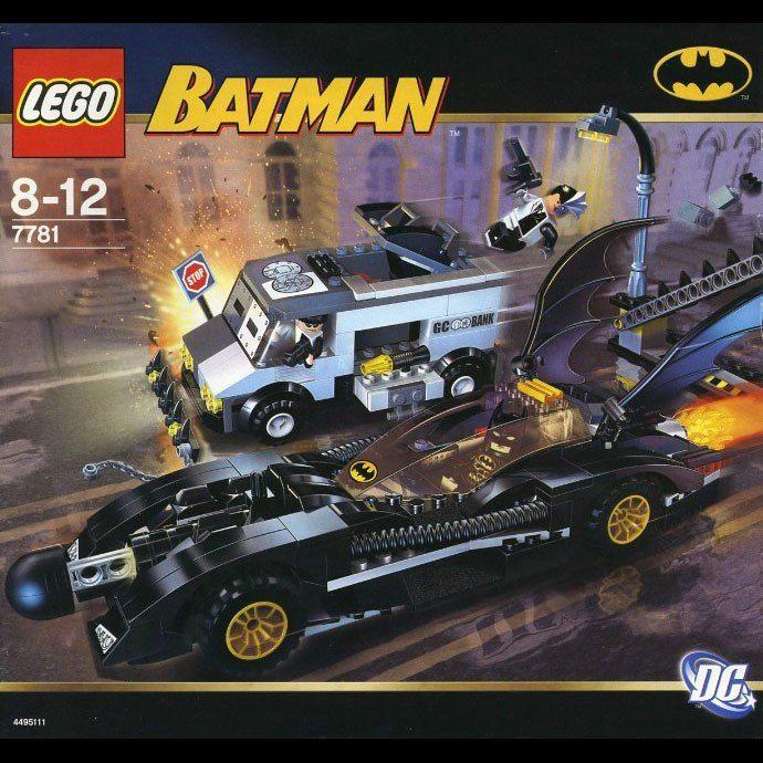 7781 The Batmobile (zonder Two-Face's) Escape (2006), Ophalen, Zo goed als nieuw, Lego